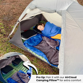 GreenCloud Air Sleeping Pad with Built-In Pump™