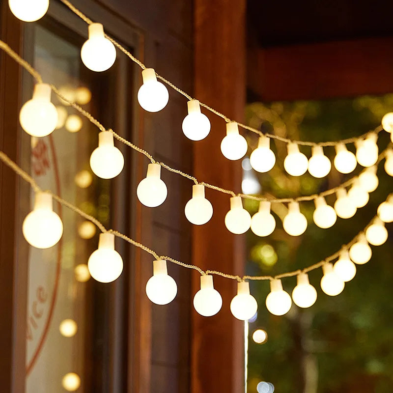 Outdoor LED String Lights 10m Warm White