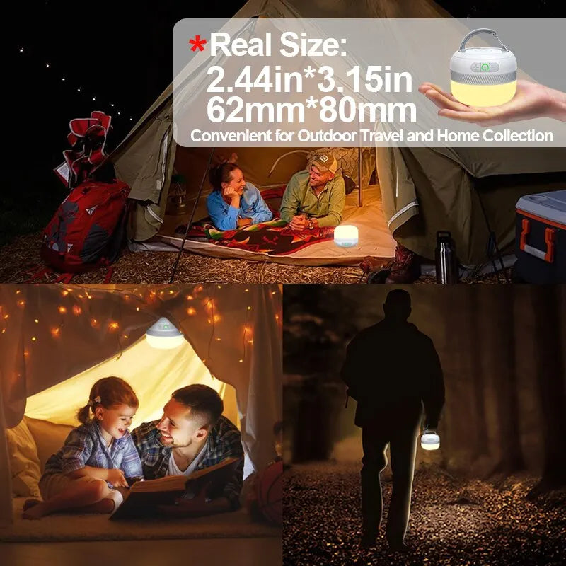 Camping Lamp - 5 Color Modes